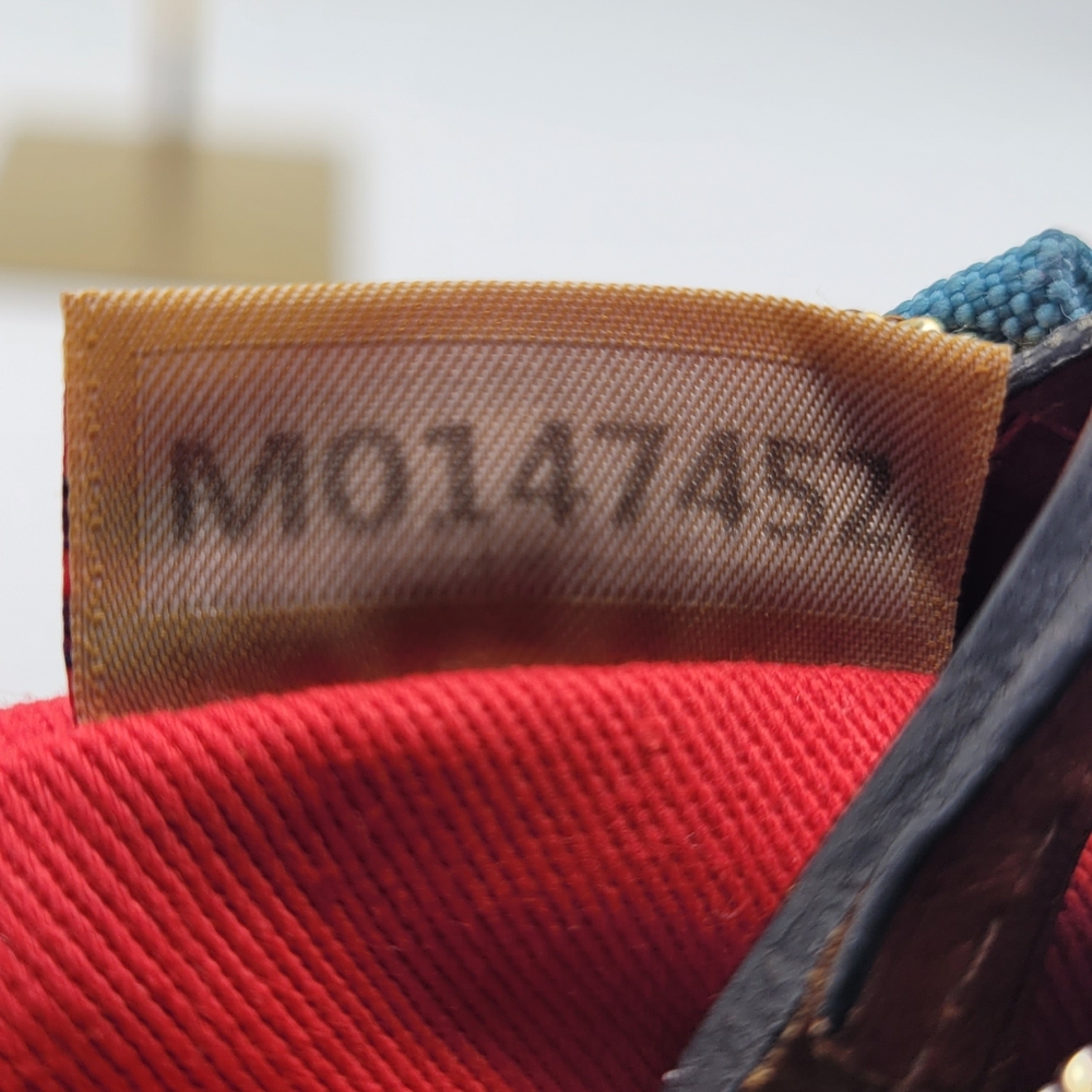 Dooney & Bourke Blue Canvas Crossbody - Picture 7 of 8